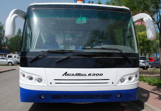 Customized Airport Apron Shuttle Bus Transportation Large Capacity
