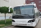 Small Turning Radius Tarmac Coach Aero Bus With Diesel Engine