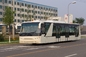 Compacting Body Luxury Airport Shuttles Aero Bus With IATA Standard